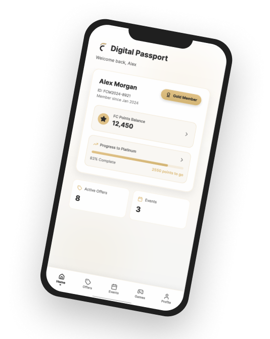 Fortune City App - Digital Passport